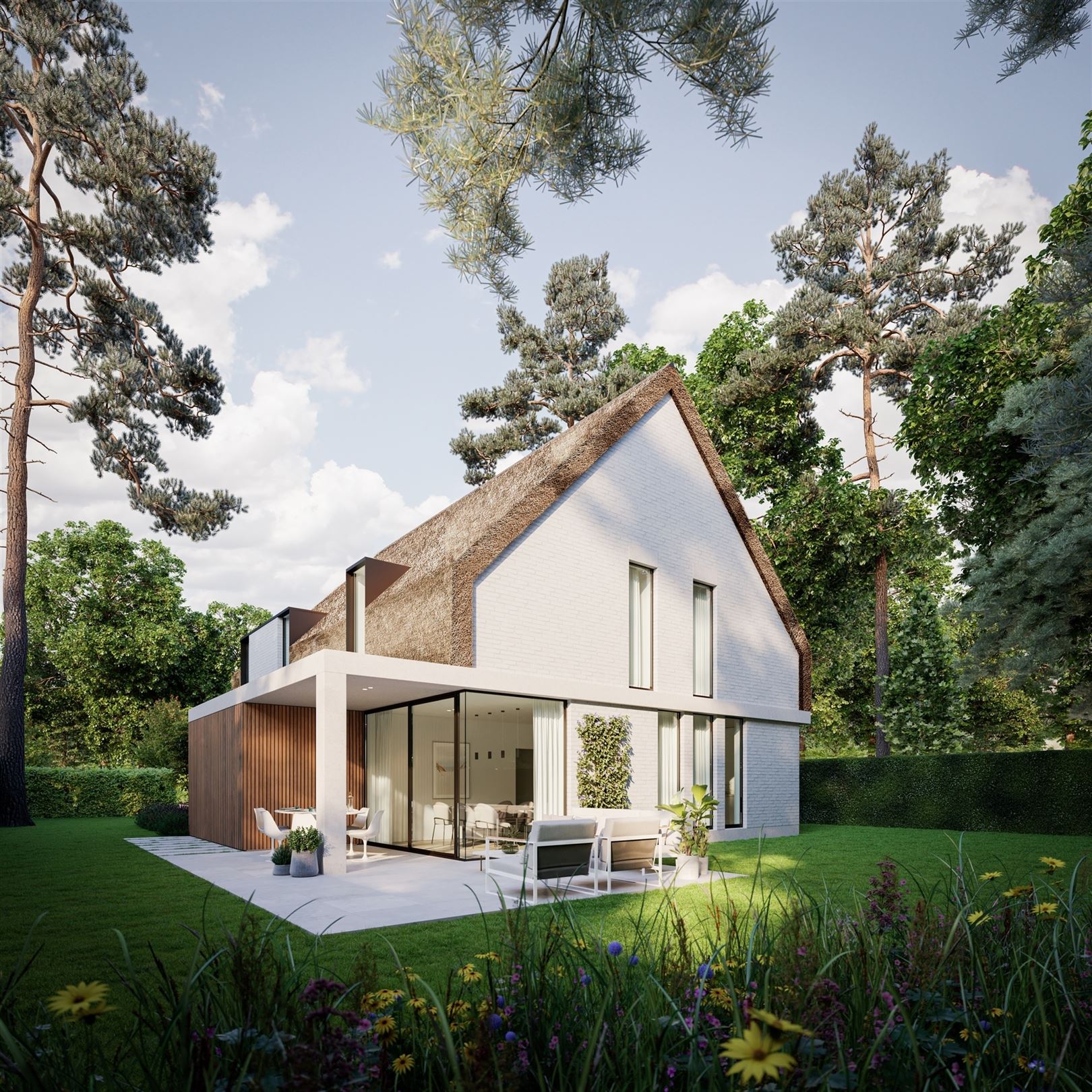 Nieuwbouw charmevilla in groene 'SINT LUCAS' wijk in Ekeren DONK - foto 1