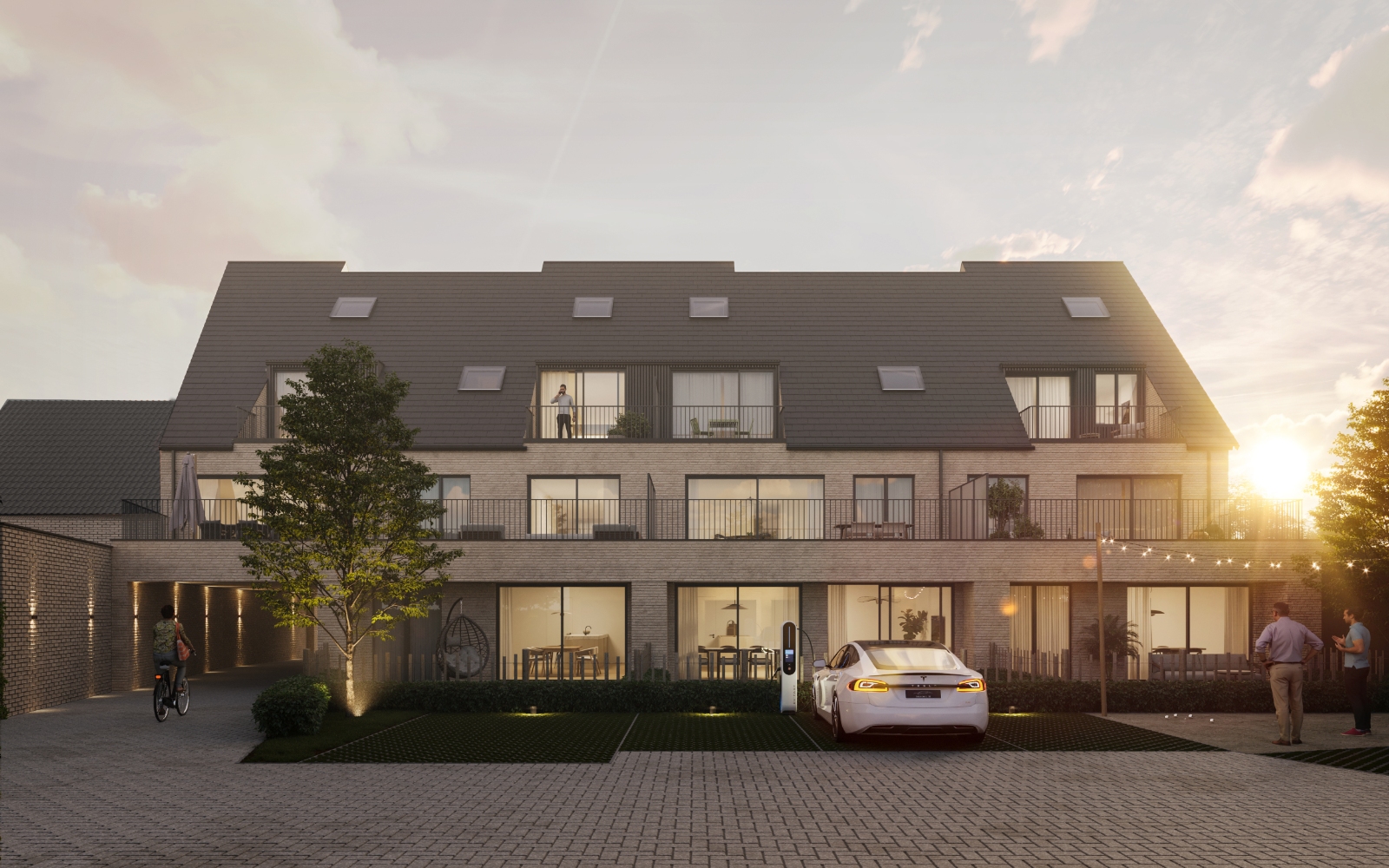 Toekomstgericht nieuwbouwrealisatie 'Residentie Jagershof', bestaande uit 11 energiezuinige en ruime appartementen - foto 4