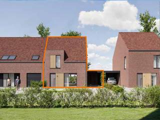 Deze energiezuinige halfopen woning beschikt over 3 slaapkamers, een carport en een tuinberging. Het gelijkvloers verwelkomt je met een inkomhal met gastentoilet, een lichtrijke leefruimte en een moderne keuken. Op de eerste verdieping bevinden zich 3 slaapkamers, een badkamer en een apart toilet. De zolder kan naar wens nog verder afgewerkt worden.<br />Meer info? Contacteer ons via 03 808 33 55 of verkoop@wuustwezelhofakker.be<br />