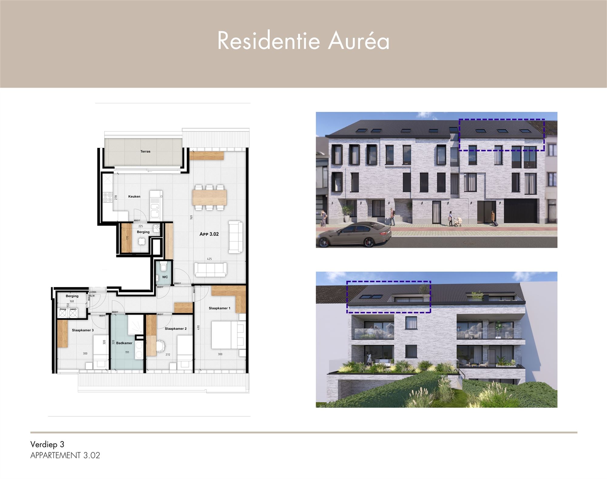 Ruim appartement 3 slaapkamers met alle comfort - foto 1