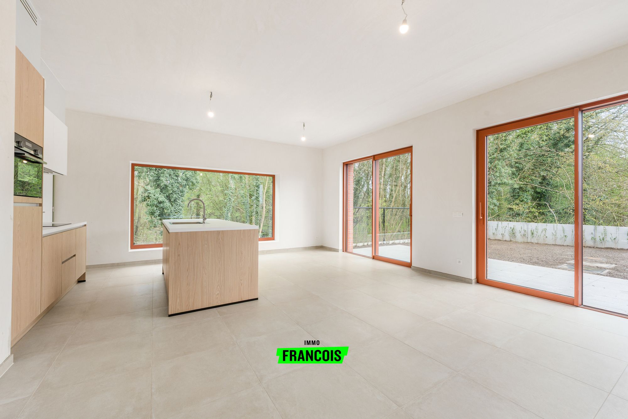 Nieuwbouwwoning met zicht op het Eilandbos in Sint-Lievens-Houtem - foto 2