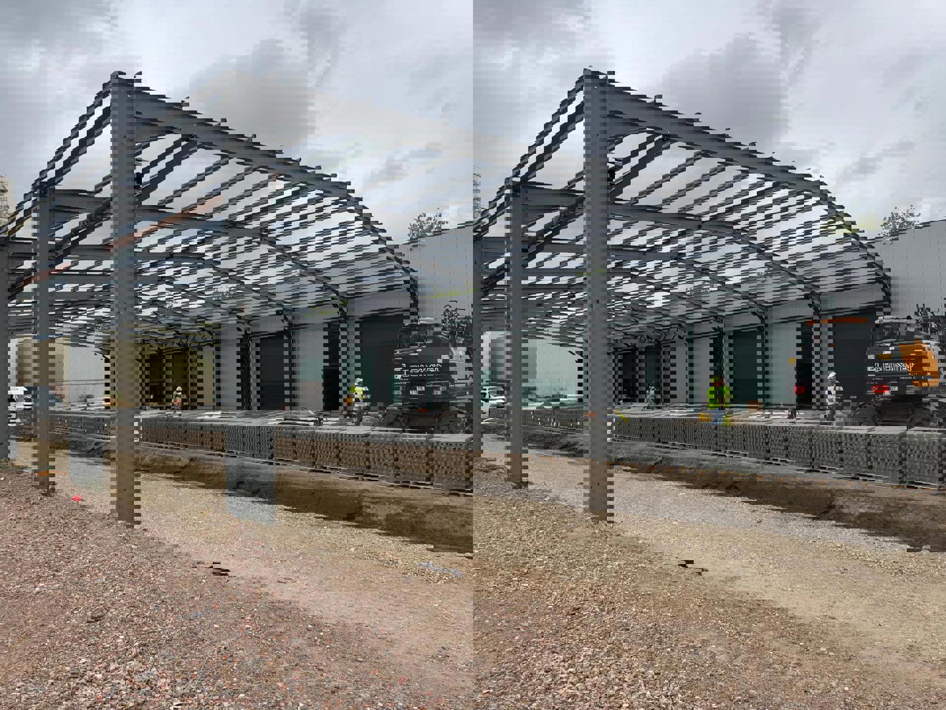 KMO-zone ‘The Sheds’ BTS magazijn 3.000m²  te koop  - foto 2