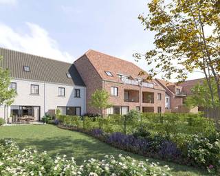 LOCATION<br />You will be living just outside the center of Deinze. Everything is within cycling distance at this location: shops, recreational facilities, restaurants, schools, etc.<br />Major highways such as the E17 and E40 are easily accessible, and public transportation is also nearby. Bus stops are within walking distance, and the train station is a 5-minute bike ride away.<br /><br />PROJECT<br />A mix of stylish apartments and houses with architecture inspired by a rural parsonage style but with a modern touch. Refinement in architecture with diversity in surface areas and types of homes. Each house and apartment has a well-thought-out interior layout and a beautiful outdoor space.<br /><br />D'Hulhaege is a BEN project: nearly energy neutral. The apartments and houses are equipped with an air-water heat pump, underfloor heating, and a ventilation system D. Thanks to the excellent thermal and acoustic insulation, you can enjoy peace and quiet and a pleasant climate inside. This way, you invest in a better environment and in the value retention of your property at the same time.<br /><br />You can choose from 1, 2, or 3-bedroom apartments. <br />The homes combine a logical layout with a pleasant living experience with a garden. Parking spaces and storage rooms are provided in the parking garage. Some homes even have a private garage directly adjacent to the garden.<br /><br />The finishing is done according to specifications where quality immediately catches the eye.<br />For more information, please call 0472 01 51 51.