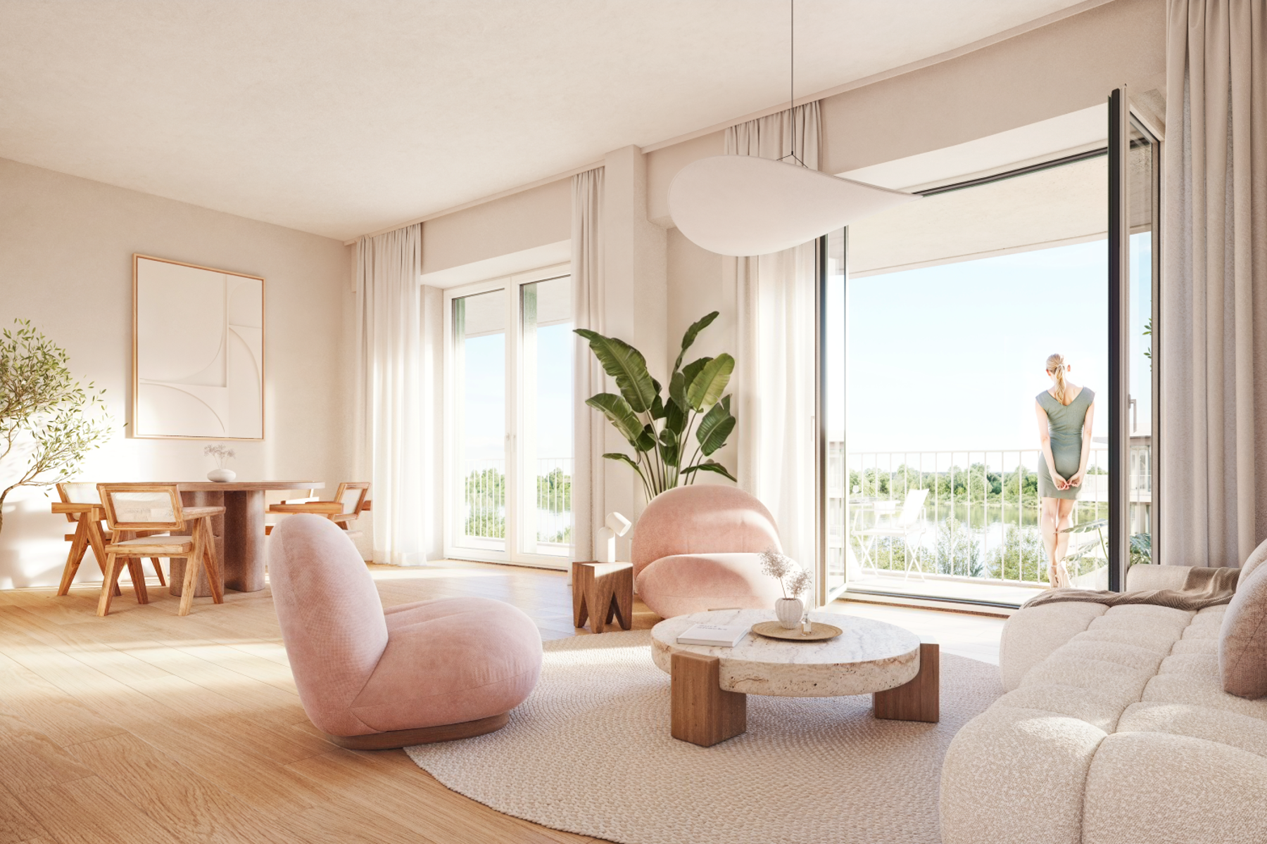 Ruim nieuwbouwappartement met 3 slaapkamers en zonnig terras - foto 5