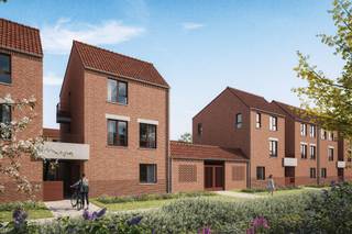 Dit 2de verdiep appartement biedt een comfortabele woonoppervlakte van 104 m² en beschikt over twee slaapkamers. Het terras van 10 m² zorgt voor een aangename buitenruimte.<br />Een fietsberging is inbegrepen in de prijs. Meer info via onze sales consultant via 09 298 03 30.