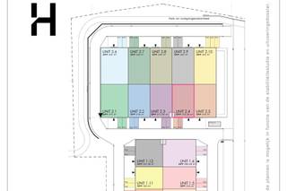 In bedrijvenpark THEA in Tielt is 1 van de laatste 3 nieuwbouw KMO-units van 212 m² te koop, inclusief twee private parkeerplaatsen.De casco-units...