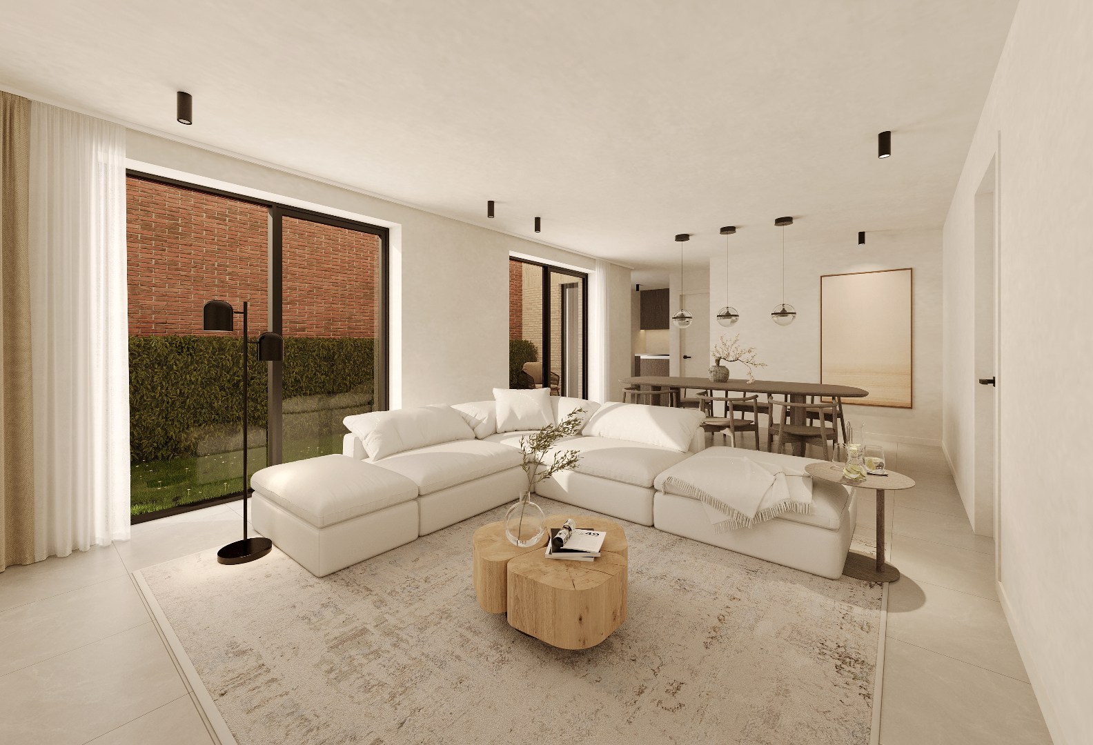 Ruim gelijkvloers nieuwbouwappartement met 2 slaapkamers en garage in Middelkerke - foto 5