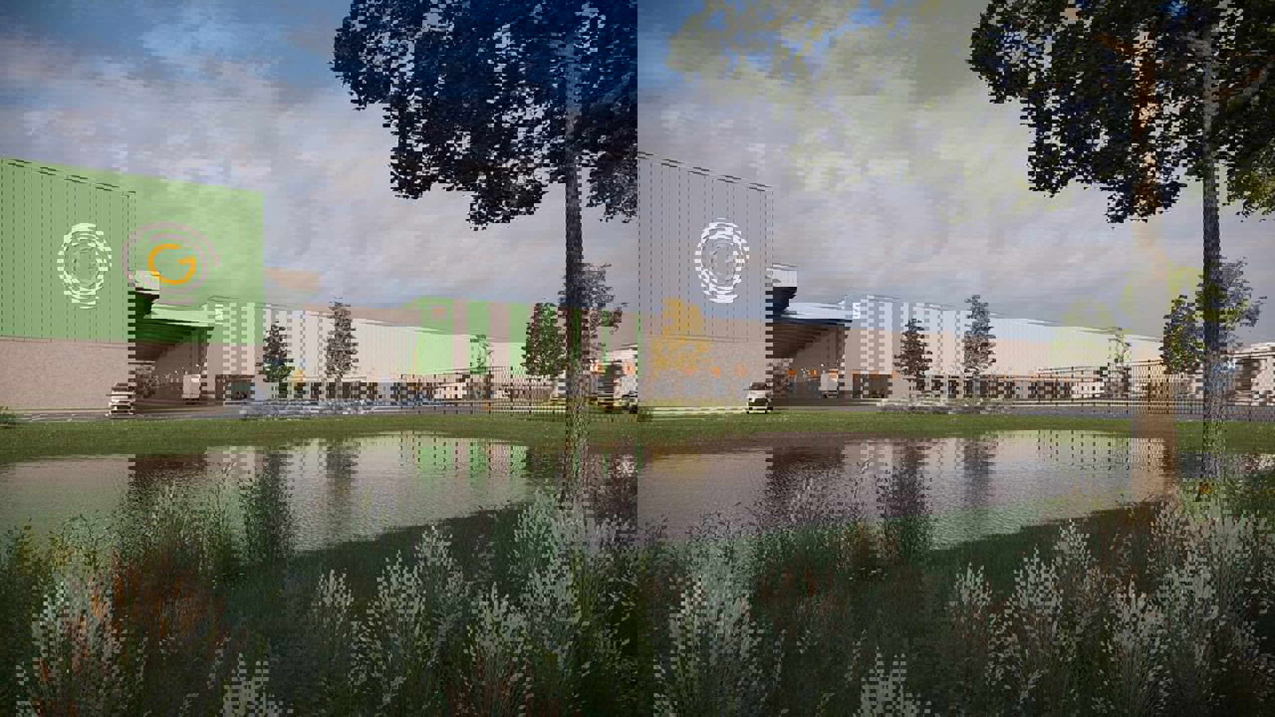 Genk Zuid : logistiek 16.200 m² met mezzanine, kantoren en laadkades - foto 1