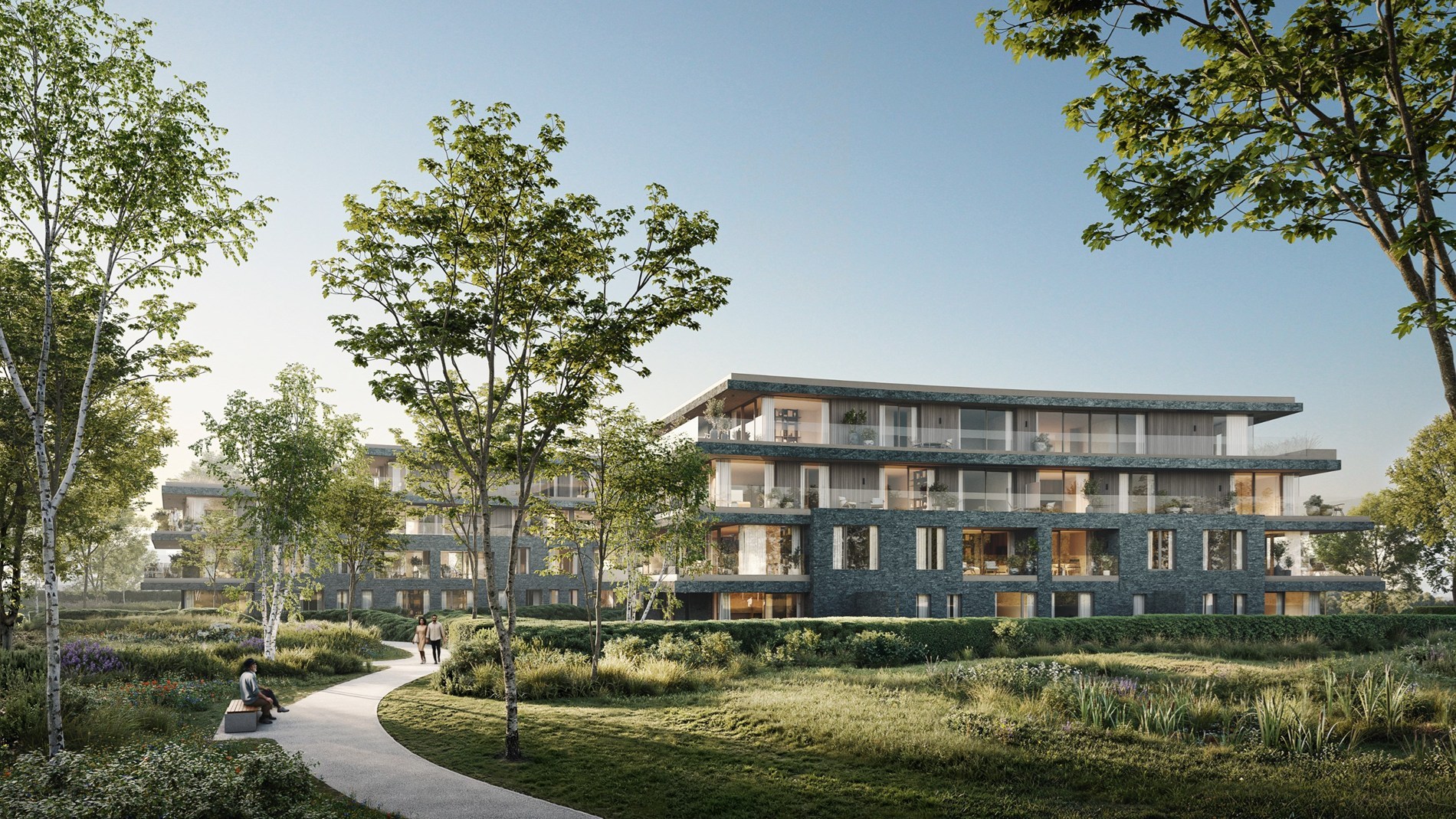 Moderne villa-appartement in Schilde - 's-Gravenwezel met 2 slaapkamers, hoog afwerkingsniveau, bewoonbare oppervlakte 216m² en 71m² terras - foto 3