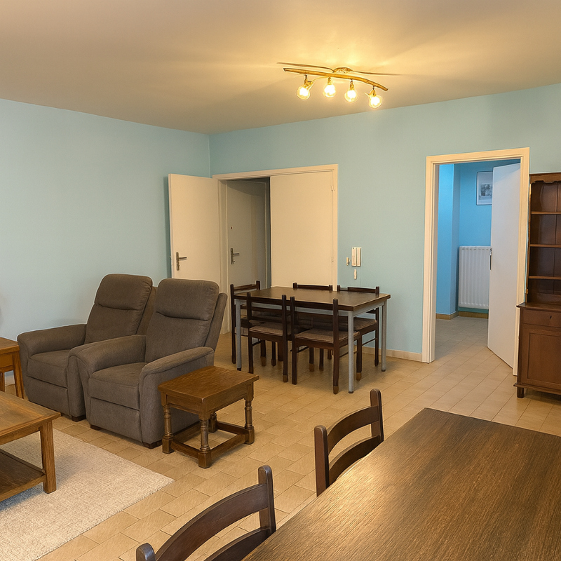 Gelijkvloers appartement met garage te huur. - foto 4