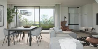 CONTACT <br />Jeroen Vandormael: jeroen@vastgoedvalkenborgh.be | 0498/05.76.72 <br /><br />Aan het iconische Kolonel Dusartplein, waar stadse elegantie en levendige dynamiek elkaar ontmoeten, verrijst Residentie DusartZicht – een prestigieus, kleinschalig nieuwbouwproject bestaande uit slechts 10 exclusieve appartementen.<br />Hier woont u te midden van cultuur, gastronomie en het beste dat Hasselt te bieden heeft, terwijl u geniet van een ongeëvenaard wooncomfort en een verfijnde afwerking. <br /><br />De appartementen, variërend van 62 m² tot 145 m², zijn ontworpen met oog voor ruimte, licht en functionaliteit. Keuze uit 1, 2 of 3 slaapkamers, aangevuld met riante terrassen of private stadstuinen, ondergrondse parkeerplaatsen en royale kelderbergingen. <br /><br />APPARTEMENT 4.1 – Penthouse op vierde verdieping met 2 slaapkamers en terras<br />Opp. appartement: 132 m² <br />Opp. terras: 9,69 m² <br /><br />Exclusieve penthouse gelegen op de vierde verdieping van Residentie DusartZicht, met een prachtig uitzicht over het Kolonel Dusartplein. Dankzij de grote raampartijen en de verfijnde, dunne raamprofielen baadt de leefruimte in natuurlijk licht en ontstaat er een gevoel van ruimte en openheid. <br />De rechtstreekse lifttoegang tot het appartement biedt een private en comfortabele entree. Het zuidelijk georiënteerde terras van bijna 10 m² vormt een ideale plek om in alle rust te genieten van zon en uitzicht. <br />Het interieur werd tot in de puntjes ontworpen door de binnenhuisarchitecten van In-Lijn, met oog voor harmonie, comfort en een hoogwaardige afwerking. Deze penthouse straalt een unieke rust en levenskwaliteit uit, midden in het bruisende stadscentrum. <br /><br />BEN-APPARTEMENTEN <br />Alle wooneenheden voldoen aan de BEN-norm en zijn uitgerust met de meest geavanceerde technieken: <br />- geothermische warmtepompen en zonnepanelen <br />- vloerverwarming in combinatie met Clima-Channels <br />- zon- en geluidswerend glas <br />- waterrecuperatiesysteem <br />- camerabewaking en inbraakwerend glas op het gelijkvloers voor maximale veiligheid <br /><br />Keukens, badkamers en sanitair worden uitgevoerd in hoogwaardige materialen, zorgvuldig geselecteerd voor hun esthetiek én duurzaamheid. U bepaalt zelf de stijl en afwerking, zodat uw appartement volledig uw persoonlijke signatuur draagt. <br /><br />TROEVEN <br />- unieke ligging aan het Kolonel Dusartplein <br />- winkels, restaurants en culturele hotspots op wandelafstand <br />- uitstekende bereikbaarheid met openbaar vervoer <br />- 5 jaar vrijstelling op onroerende voorheffing (BEN-appartementen) <br />- ondergrondse parkings en ruime bergingen <br />- kleinschalige residentie met slechts 10 appartementen <br />- high-end afwerking en luxueuze uitstraling <br />- standingvolle gevel in natuursteen <br />- doordachte indelingen en overvloedige lichtinval <br /><br />PRIJZEN <br />- 1-slaapkamerappartementen vanaf € 325.000 excl. btw en kosten <br />- 2-slaapkamerappartementen vanaf € 472.000 excl. btw en kosten <br />- 3-slaapkamerappartementen VERKOCHT <br />*Dit project komt in aanmerking voor het verlaagd btw-tarief van 6%.<br />Meer informatie over de voorwaarden en hoe u hiervoor in aanmerking kunt komen, vindt u op de website van de FOD Financiën:<br />https://financien.belgium.be/nl/particulieren/woning/renovatie/btw-tarief-6-procent<br /><br />U kunt uiteraard ook contact opnemen met ons kantoor voor bijkomende toelichting. <br /><br />Residentie DusartZicht is niet zomaar een plek om te wonen – het is een statement van stijl, comfort en levenskwaliteit. <br /><br />Meer info: www.vastgoedvalkenborgh.be of via 0498/05.76.72
