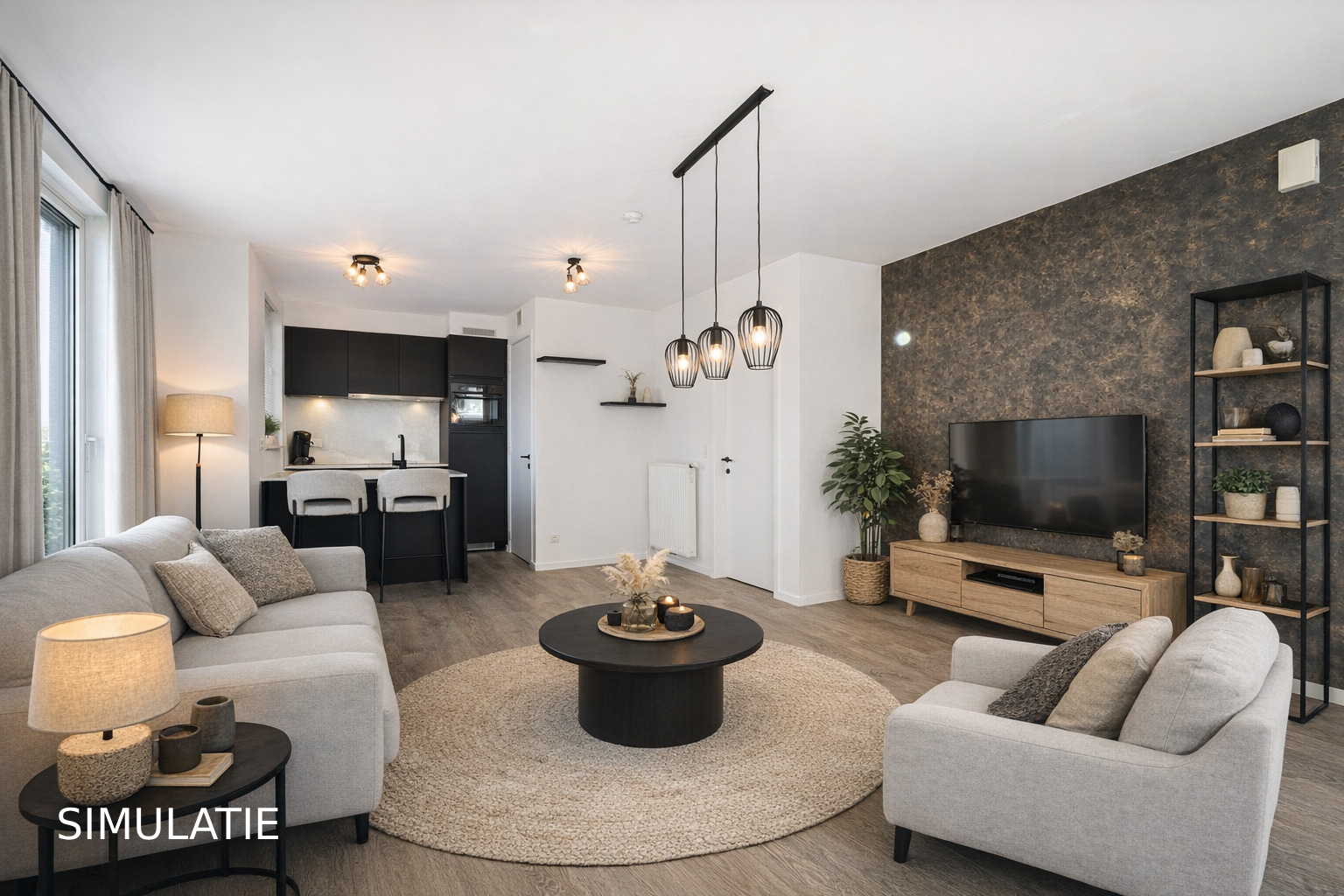 Apartment for rent in Wielsbeke with 1 bedroom - photo 4