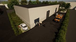 Nieuwbouw bedrijfsgebouw van 948 m² op een terrein van 1.914 m² te koop.De nieuw te bouwen magazijnruimte met een vrije hoogte van +/- 6,60 meter...