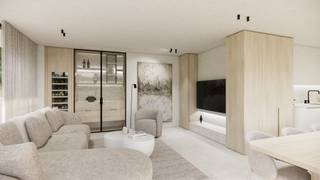 <p>Parkresidentie “Desschel” is een <b>exclusief woonproject met 24 hedendaagse appartementen</b>, harmonieus ingebed in een uitzonderlijke <b>parkachtige omgeving in Dessel</b>. Hier komen architectuur en natuur subtiel samen, met <b>rust, licht en ruimte</b> als uitgangspunt.</p>
<p>Dankzij de <b>strategische ligging </b>aan de Turnhoutsebaan woont u vlak bij het centrum van Dessel, met winkels, horeca, scholen en sportfaciliteiten op wandel- en fietsafstand. U geniet van een <b>groene, serene woonomgeving</b> én een vlotte bereikbaarheid.</p>
<p></p>
<p>Parkresidentie Desschel bestaat uit <b>twee stijlvolle gebouwen met vier afzonderlijke toegangen</b>, telkens met slechts <b>5 tot 7 appartementen</b>.</p>
<p>De appartementen en lofts variëren van <b>74 m² tot 133 m²</b> en beschikken over <b>1 of 2 slaapkamers</b>. De <b>ruime overdekte terrassen</b>, van <b>8,28 m² tot 80,23 m²</b>, versterken het binnen-buitengevoel en bieden een prachtig zicht op het omliggende groen.</p>
<p></p>
<p>De architectuur is <b>tijdloos en verfijnd</b>, met lichte baksteen, houten gevelaccenten, zwarte aluminium buitenschrijnwerken en grote raampartijen die het parkgevoel maximaal naar binnen brengen.</p>
<p></p>
<p>Ook <b>duurzaamheid</b> staat centraal. Het project wordt gebouwd volgens de <b>BEN-normen</b>, met als doel een <b>E-peil lager dan 20</b>. Dankzij <b>geothermische warmtepompen</b>, <b>vloerverwarming</b> en <b>passieve koeling</b> geniet u van hedendaags wooncomfort.</p>
<p></p>
<p>In de ondergrondse kelder heeft u keuze uit <b>ruime of extra ruime parkeerplaatsen</b>, <b>garageboxen</b> en <b>bergingen</b>, die <b>afzonderlijk aan te kopen</b> zijn.</p>
<p></p>
<p><b>Mogelijkheid tot aankoop aan 6% btw</b>, mits voldaan aan de geldende voorwaarden. Op het grondaandeel zijn 12% registratierechten van toepassing en op het constructiegedeelte 6% of 21% btw.</p>
<p></p>
<p><b>Meer info?</b> Contacteer ons via <b>03 435 31 33</b> of <b>info@jamar.immo</b>.</p>