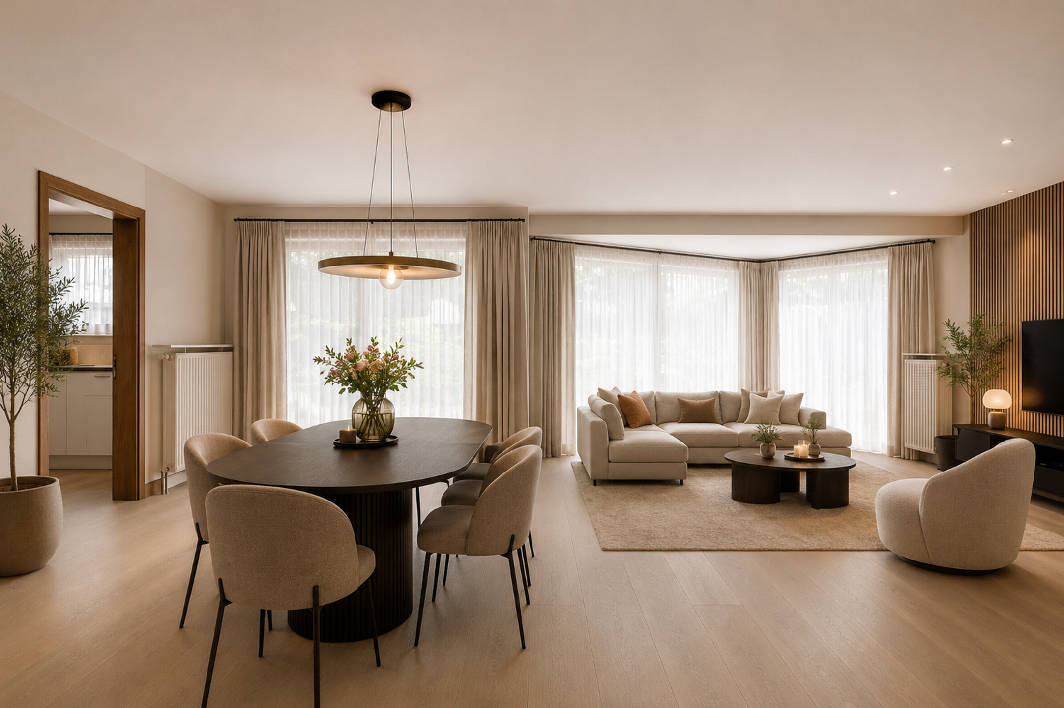 Groot 3 slpk appartement in het centrum - foto 1
