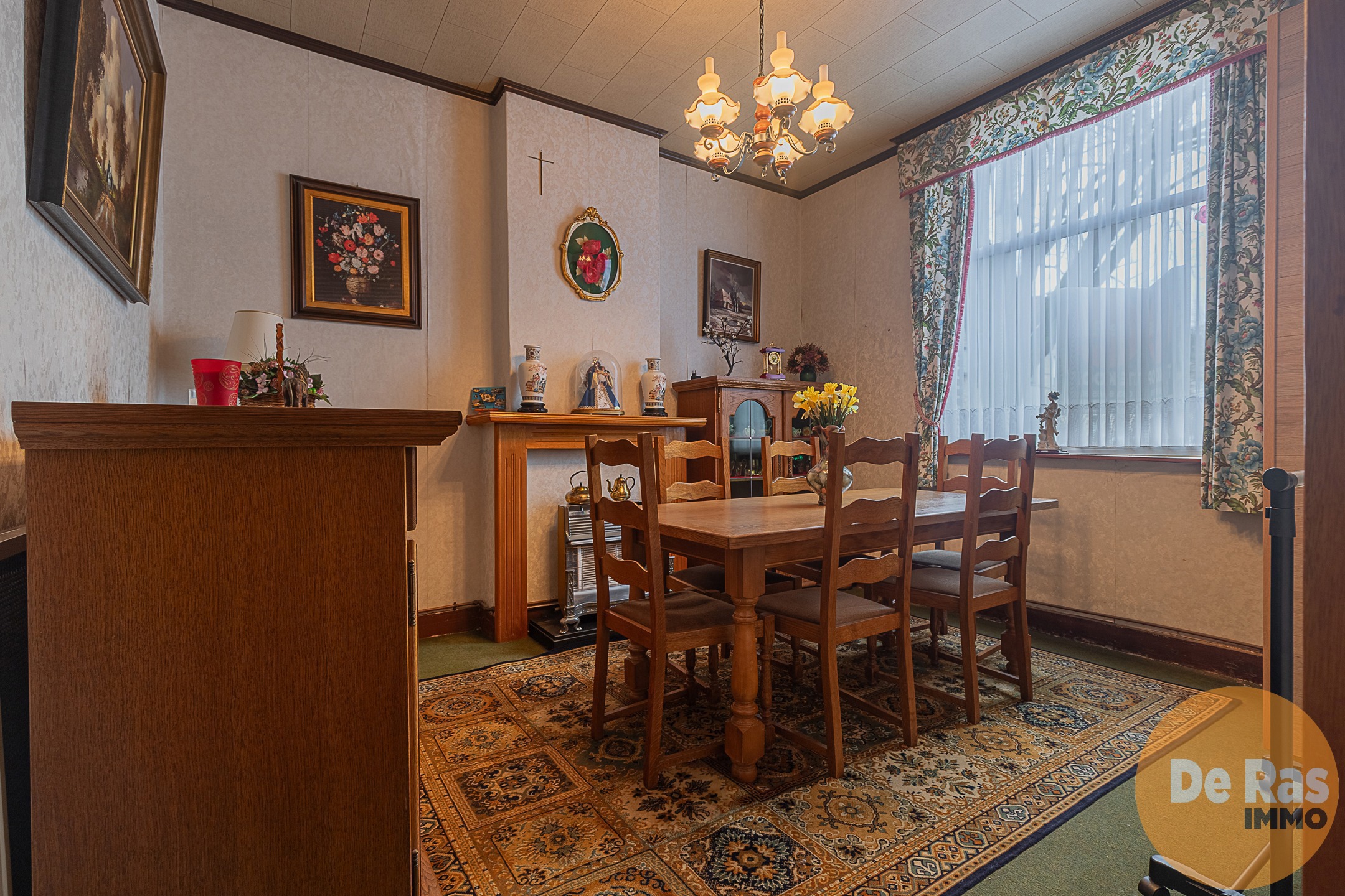 AALST - Te renoveren woning met 2 slpk en koer op topligging - foto 3