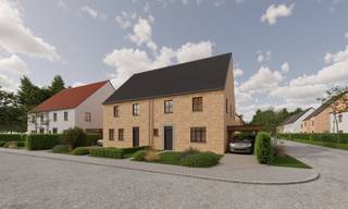 Op wandelafstand van het centrum van Gistel kan je binnenkort deze nieuwe verkaveling vinden.<br />Een mix van gesloten-, halfopen- en open bebouwingen in een landelijke stijl die naar eigen smaak worden afgewerkt.<br />De oppervlaktes variëren tussen de 239 m² en de 1008 m².<br />De stijl van de woningen zorgen voor het tijdloze karakter in de rustige omgeving.<br />Alle woningen zijn voorzien van een inkomhal, een gastentoilet en een ruime leefruimte en berging.<br />Op de verdieping zijn er telkens drie slaapkamers, een badkamer voorzien van alle comfort en een apart toilet.<br />Alle woningen beschikken over twee volwaardige verdiepingen en een ruime zolder, die mogelijks kan worden afgewerkt als extra kamer.<br />Parkeren kan op het perceel zelf, onder de carport of bij sommige percelen in de inpandige garage.<br />Ieder huis in deze verkaveling is eveneens voorzien van een tuin en kan genieten van de rustige groene omgeving.<br /><br />Ben je op zoek naar een nieuwe, energiezuinige woning op een toplocatie?<br /><br />Neem dan contact met Kris, via mail naar kris.bauwens@albert.immo of bel 0470/51 04 09