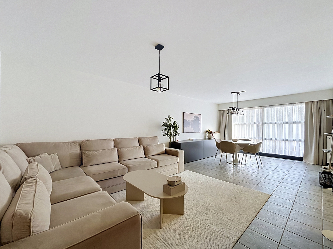 Appartement met 2 slaapkamers en 2x terras - foto 2