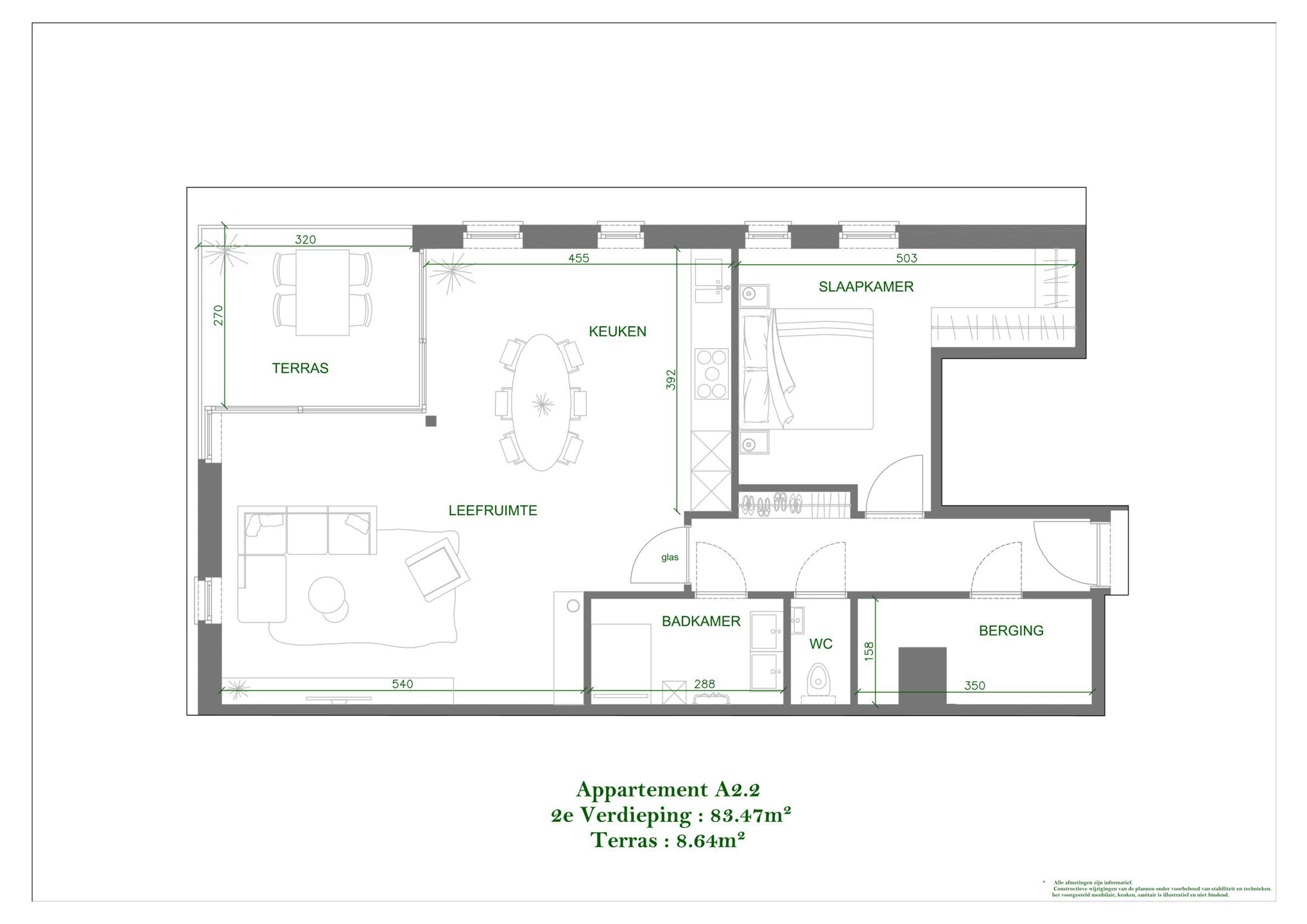 Appartement à vendre à Malines avec 1 chambre - photo 2