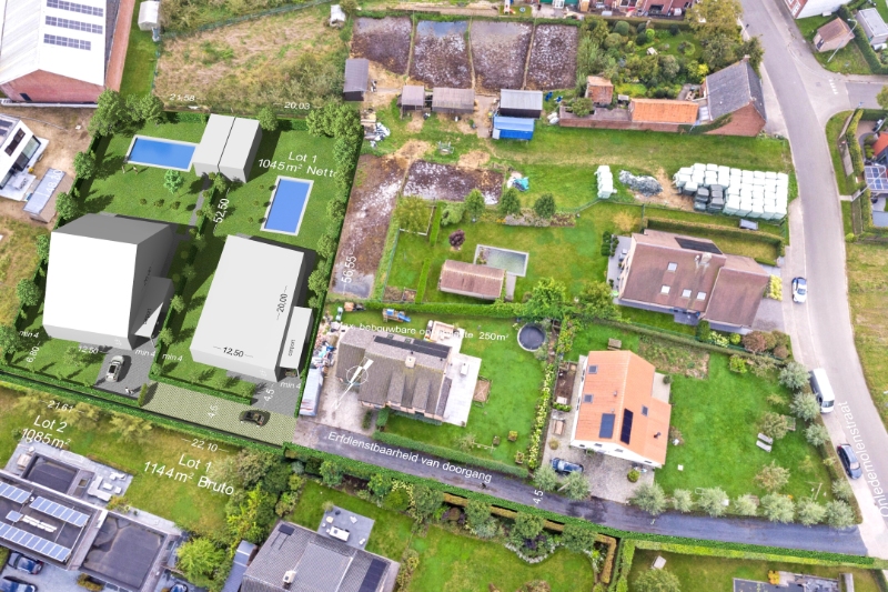 Rustig gelegen perceel bouwgrond van 1144m² - Verlaagd btw-tarief van 6% mogelijk! - foto 4
