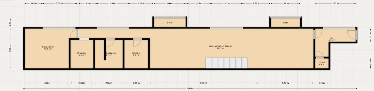 2-SLK duplex met ruim terras in hartje Mechelen - foto 4