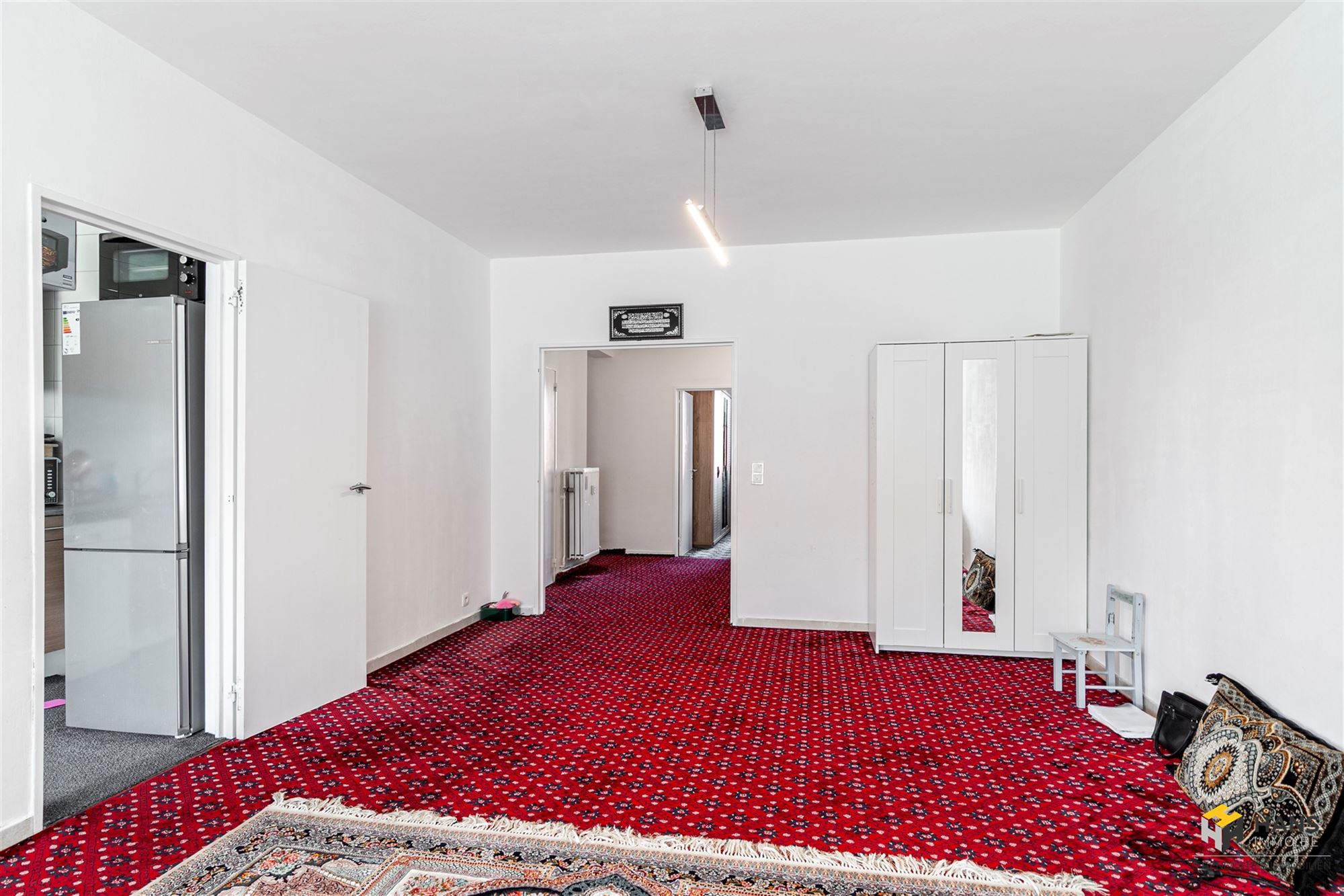 Ruim appartement (110 m²) met 3 slaapkamers, garagebox  en zuid-georiënteerd balkon (3 m²) in Deurne. - foto 5