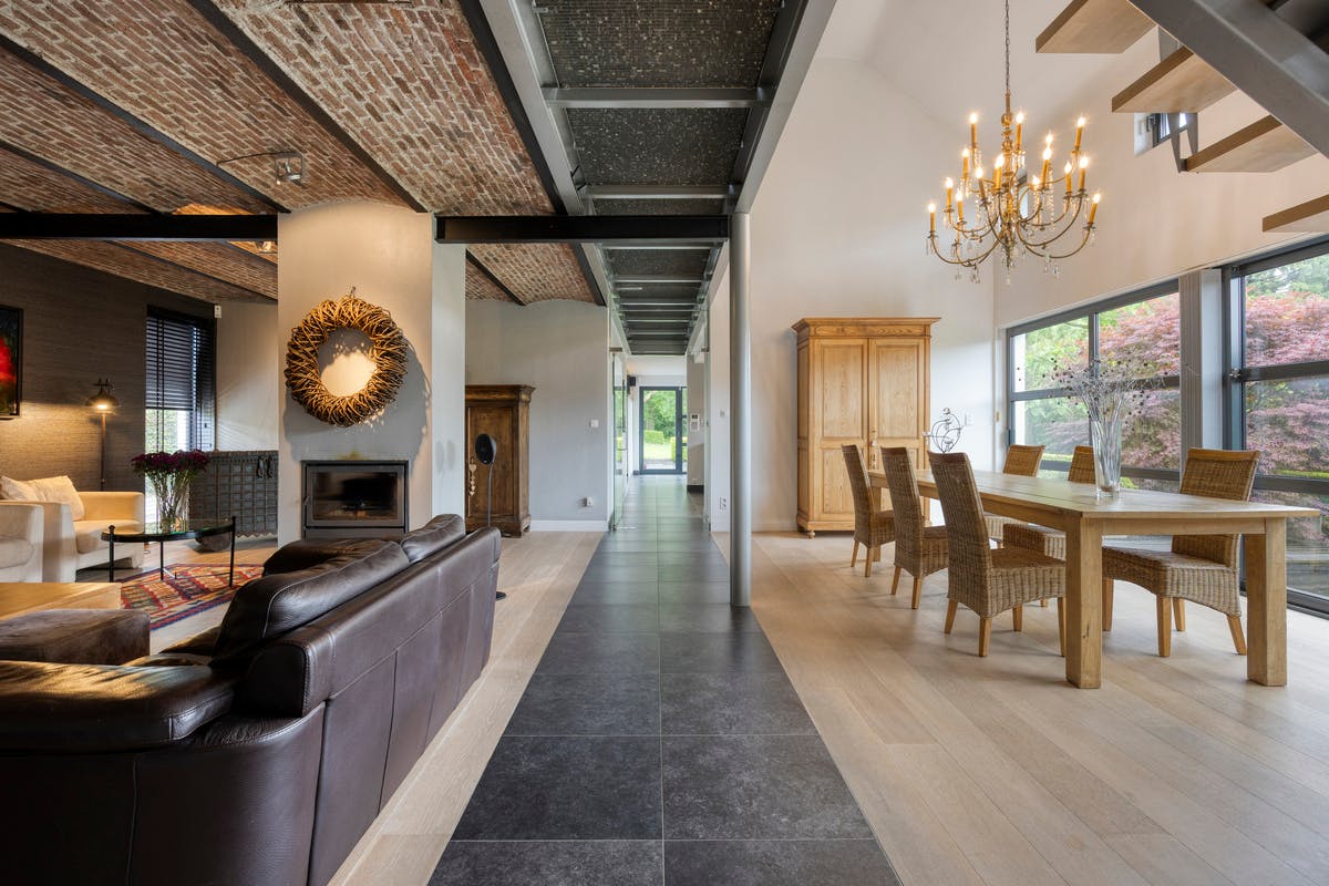 Karaktervolle viergevel woning op 24 are in Grimbergen – wonen en werken op toplocatie - foto 5