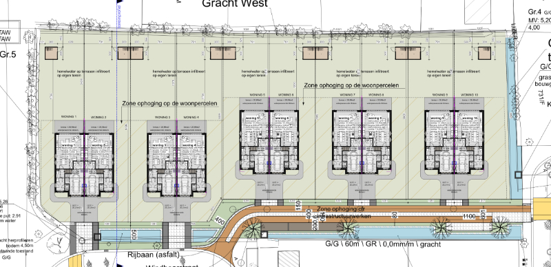 Verkaveling van 10 splinternieuwe BEN woningen met garage en zuid-tuin! (reeds 6 verkocht!) - foto 3