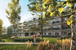 Bloei is een duurzaam doch betaalbaar nieuwbouwproject ingeplant in een groene omgeving tussen het Vossenbos en een nieuw park, ideaal voor jonge starters en vastgoedinvesteerders. Met huurprijzen variërend vanaf 800 euro per maand leveren deze nieuwbouwappartementen een bijzonder aantrekkelijk bruto huurrendement op tot wel 3%.<br />De appartementen worden gekenmerkt door hun sterke ligging dichtbij de R4 en E40, op 7 minuten fietsen van het station Gent-Sint-Pieters en op 5 minuten wandelen van de tramhalte lijn 1. Bovendien is er voor ieder appartement een ondergrondse parkeerplaats voorzien, vlot bereikbaar via de lift, met voldoende vermogen om voor iedere wagen elektrisch op te laden.<br /><br />Dit appartement op de eerste verdieping heeft een bewoonbare oppervlakte van 85 m² met een zuidwest gericht terras van 15 m². <br />Via de ruime inkomhal heeft u toegang tot een lichtrijke leefruimte met een open keuken, een eetplaats, een praktische berging en een ruime slaapkamer. Verder vindt u er een afzonderlijk toilet, een badkamer uitgerust met een ligbad, een tweede toilet en een lavabo. Ondergronds is er een private parkeerplaats voorzien met een handige berging voor extra comfort.<br /><br />De gebouwen omvatten een mix van zowel 1, 2 als 3 slaapkamers en werden getekend door ervaren architectenbureaus waarbij sterk werd ingezet op een doordachte indeling, een maximale lichtinval en ruime zonneterrassen. Bovendien is er voor ieder appartement een ondergrondse parkeerplaats voorzien, vlot bereikbaar via de lift, met voldoende vermogen om voor iedere wagen een elektrisch laadpunt te voorzien. <br /><br />Bewoners van Bloei kunnen genieten van een hoog-efficiënte warmtepomp in combinatie met fotovoltaïsche panelen, akoestische en thermische isolatie, resulterend in een E-peil lager dan E30, wat tal van voordelen biedt voor zowel uw maandelijkse energiefactuur als uw persoonlijk comfort. Vloerverwarming is er de standaard voor een optimaal ruimtegebruik. De afwerking van uw appartement kan op maat gekozen worden bij een selectie van vakbekwame leveranciers voor de keuken, sanitaire toestellen en vloerbekleding. <br /><br />Benieuwd naar dit nieuwbouwproject? Maak uw persoonlijke, vrijblijvende afspraak via gilles@landbergh.be of 09 225 25 24.