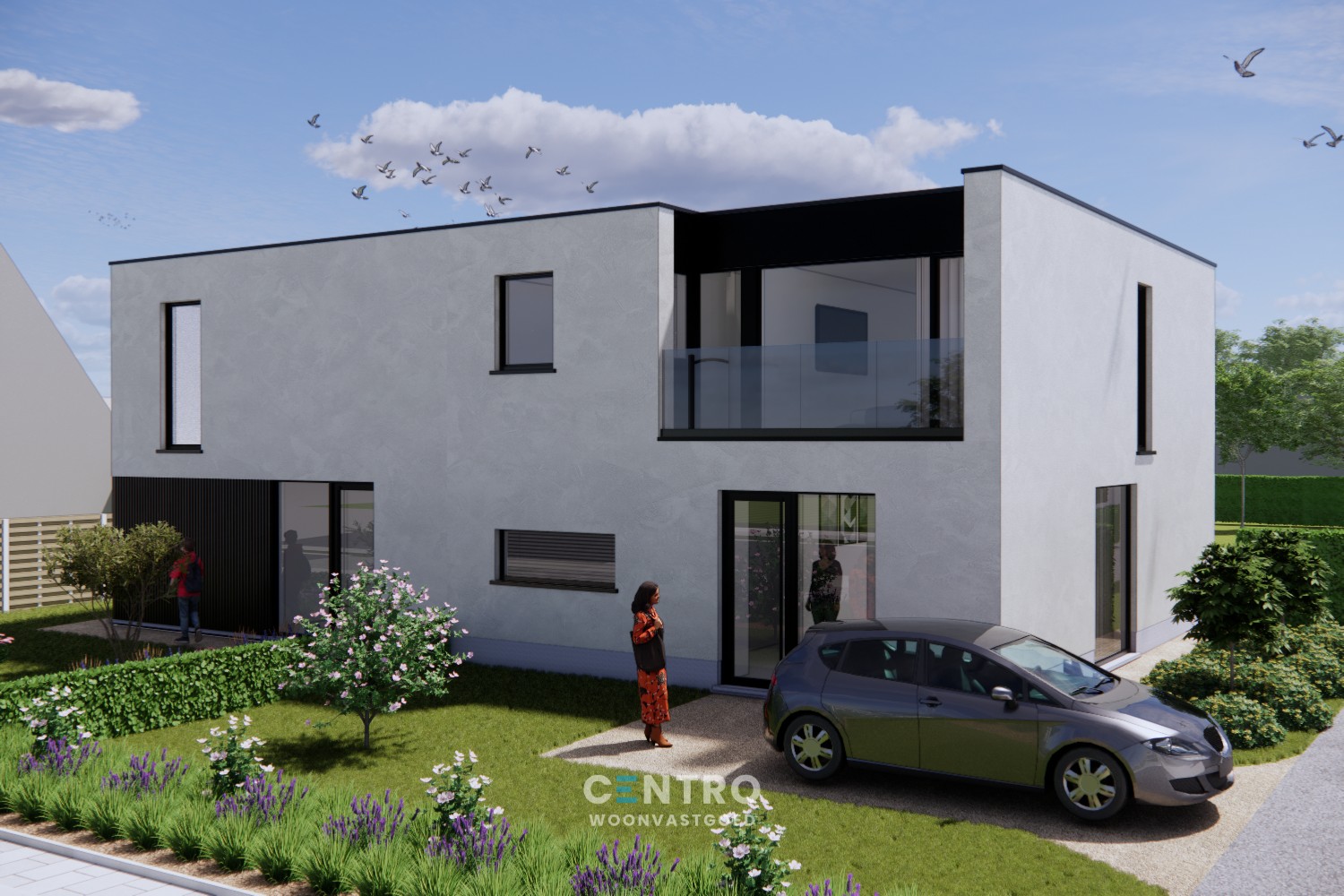 Energiezuinige NB-WONING (Halfopen) met MAGAZIJN (115m²) te koop aan de Maalse Steenweg 361 te Brugge (Sint-Kruis). Volgens Wet Breyne. - foto 2