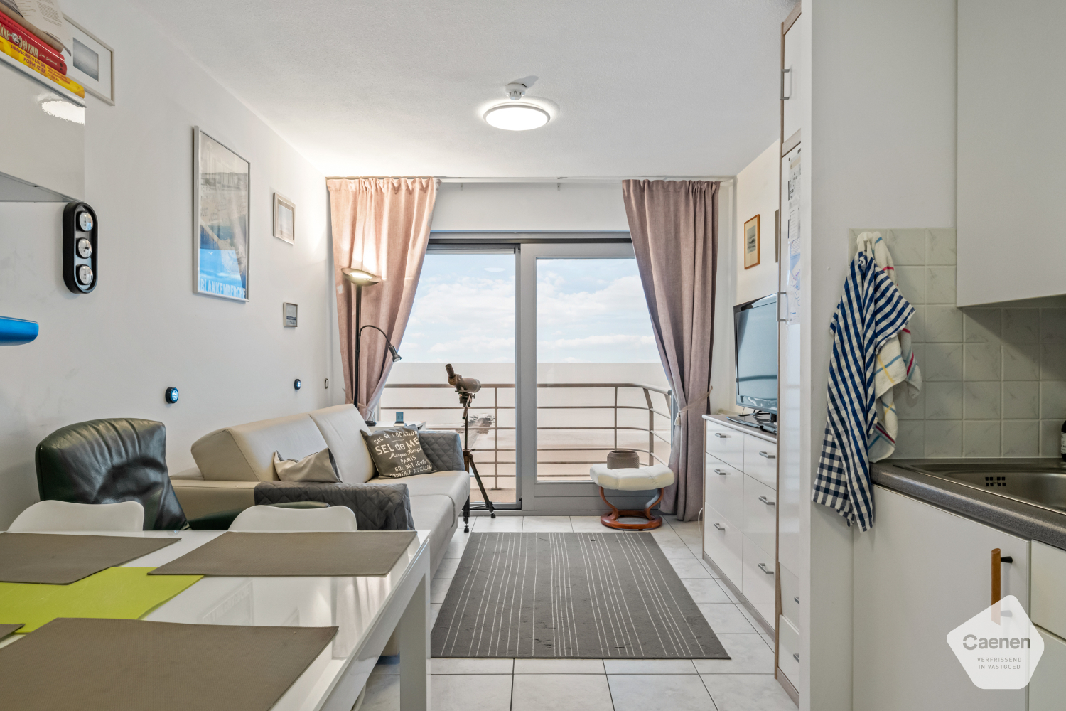 Instapklare studio met prachtig frontaal zeezicht - foto 4