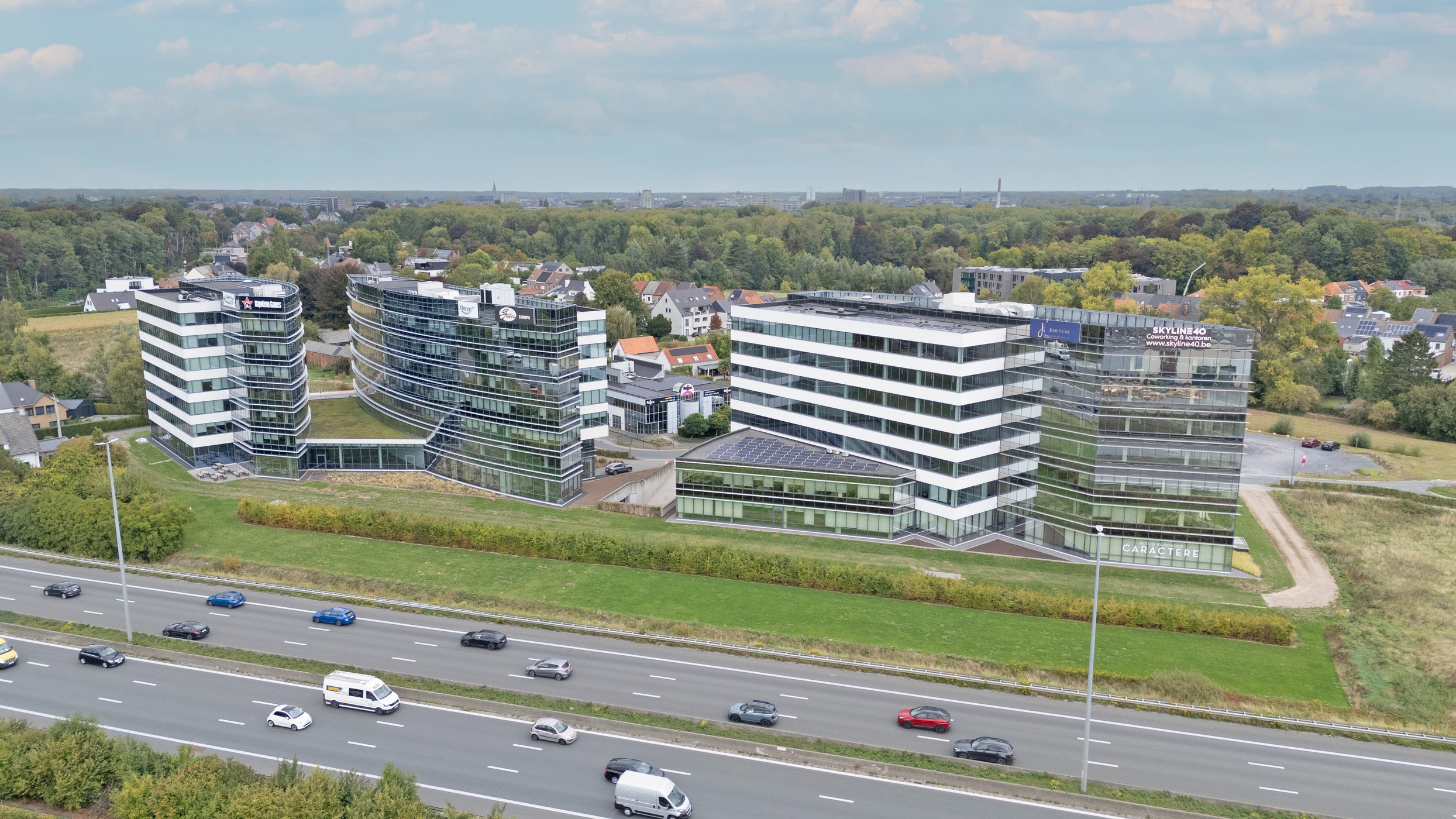 Kantoorruimte van 1150 m² op toplocatie te Erembodegem Blok C +3 - foto 2