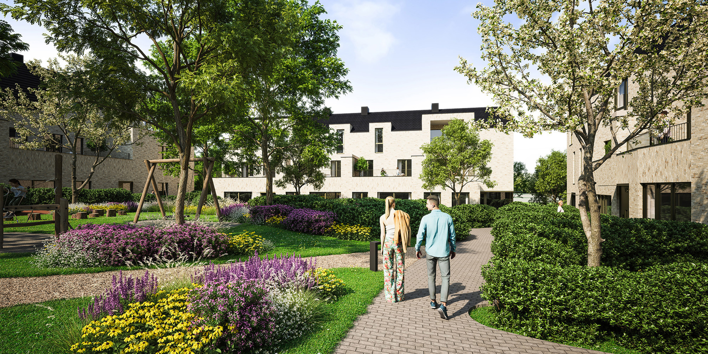 POIR: 55 appartementen en woningen in het centrum van Lennik - foto 5