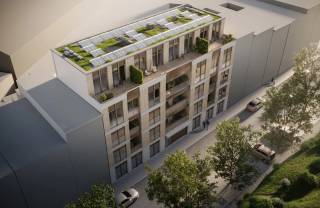 CITY YARD is een kleinschalig woonproject dat 12 appartementen telt bestaande uit studio’s en twee tot vier slaapkamer appartementen. De kers op de taart? Dat is ongetwijfeld de mega penthouse met zijn ca. 187m2 bewoonbare oppervlakte en ca. 54m2 terras. Hier wordt wonen echt plezant!<br /><br /> Dat Den Dam ondertussen een hippe wijk is, met één van de grootste parken van Antwerpen “Park Spoor Noord”, dat weet iedereen. City Yard is gelegen op een steenworp van dit prachtige park.<br /><br />De grootste stadsontwikkeling van vandaag is beslist de slachthuissite. Waar de oude hallen van de slachthuissite een nieuwe bestemming krijgen zodat u als bewoner, investeerder of als student een hele nieuwe ervaring zult beleven.<br /><br />City Yard wordt gerealiseerd met de beste energiewaarden in het achterhoofd. Zowel op vlak van technieken als op vlak van isolatie. <br /><br />Dit verrassend woonproject wordt volgens de BEN principes opgebouwd: Bijna Energie Neutraal! <br /><br />NDC vastgoed als trouwe partner. NDC vastgoed heeft meer dan tien jaar ervaring op de Antwerpse vastgoedmarkt. Bij elk project wordt steeds met volle passie gezocht naar de ideale mix van hoge standaard in woonkwaliteit met maximaal behoud van authentieke kenmerken.<br /><br />Alle 3D-beelden, meubilair, keuken en toestellen zijn ter illustratie en niet bindend. <br /><br />Contacteer LISTED: 03 283 51 51.