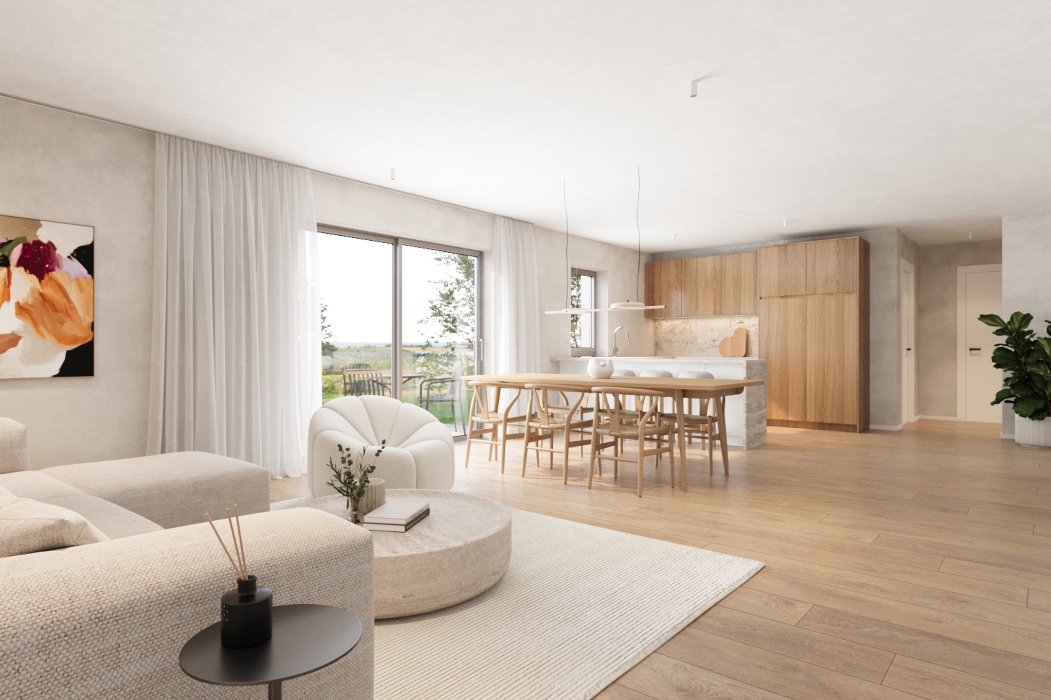 Apartment for sale in Attre with 3 bedrooms - photo 2