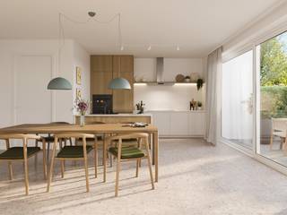 Danneels bouwt deze halfopen bebouwing in moderne stijl in onze toekomstgerichte nieuwbouwproject ‘Bosveld’ in Aalst. Een residentiële en groene woonlocatie, dicht bij het stadscentrum en alle voorzieningen.  <br /><br />De woning is rustig gelegen en is bijzonder functioneel ingedeeld. Zithoek, eetkamer en keuken vormen een mooi geheel dat optimaal in verbinding staat met de zuidwest gerichte tuin en het terras.<br /><br />Op de verdieping hebben we drie slaapkamers, een badkamer, berging en een apart toilet. Bij de woning hoort ook een buitenberging, een autostaanplaats en een fietsenberging.<br /><br />Een geothermische warmtepomp, vloerverwarming, zonnepanelen en een ventilatiesysteem met warmterecuperatie zijn standaard voorzien en dat is goed nieuws voor jouw energiefactuur.<br /><br />Danneels realiseert deze woning sleutel-op-de-deur voor jou met een vaste totaalprijs en oplevertermijn.