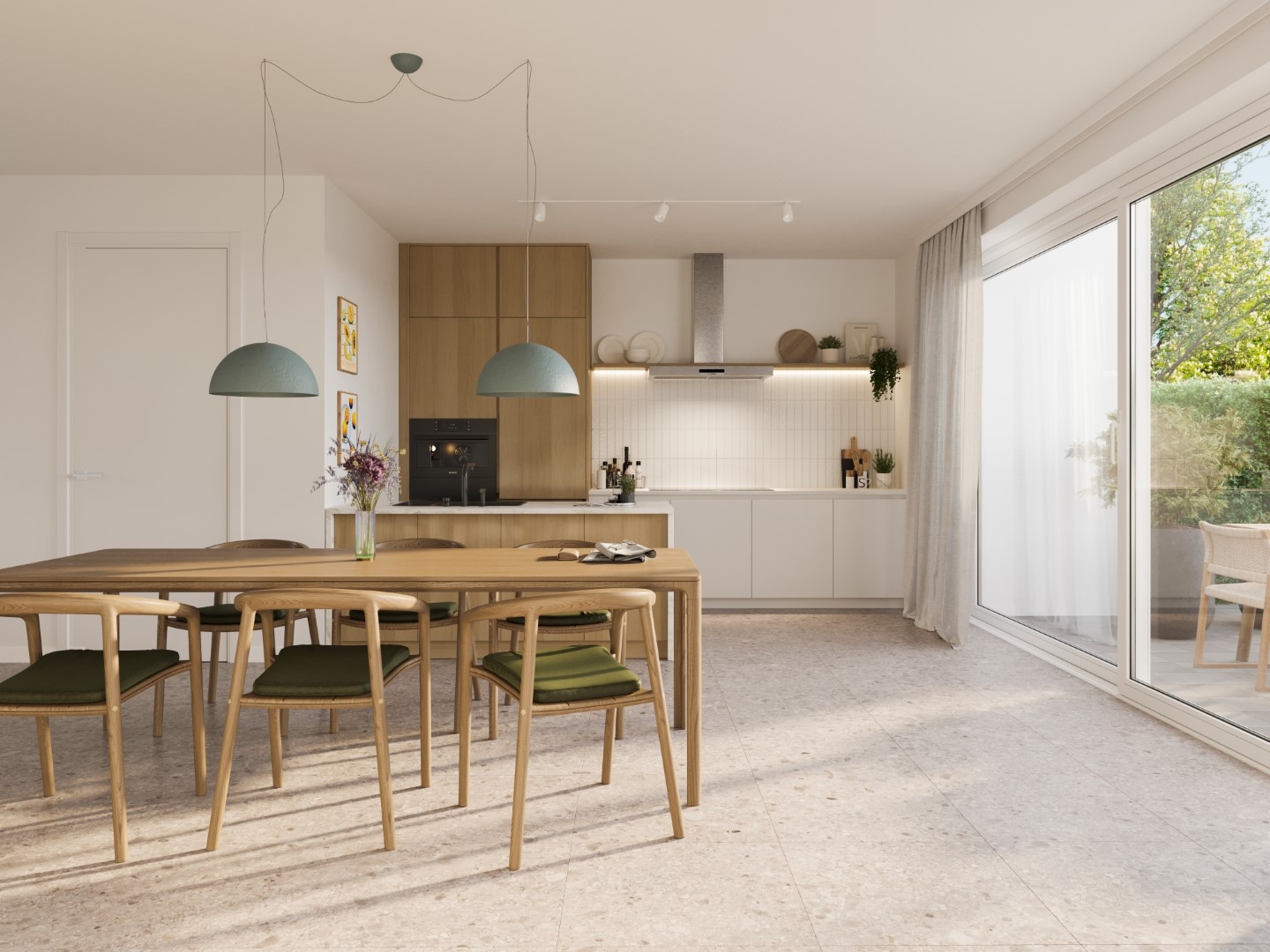 Energiezuinige halfopen bebouwing met zongerichte tuin - foto 3