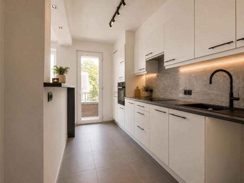 Residentieel gelegen, instapklaar appartement met 2 slaapkamers, terras, kelder en ruime Garage (energielabel B...) - photo 4