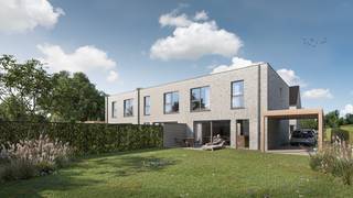 In het rustige en landelijke Hertsberge realiseert Durabrik een nieuwe kleinschalige verkaveling in het verlengde van de Muntestraat. In een eerste fase komen er nu 10 woningen in verkoop. <br /><br />Lot 7 is een halfopen bebouwing in de moderne bouwstijl : 2 bouwlagen en een plat dak. <br />GELIJKVLOERS : inkom, wc, ruime living, open keuken met eiland, ruime berging/wasplaats.<br />EERSTE VERDIEPING : 3 ruime slaapkamers, ingerichte badkamer met inloopdouche, badkamermeubel met dubbele lavabo, aparte wc, technische ruimte.<br />Mogelijkheid tot plaatsen van een carport. Gezellige tuin, toegankelijk achteraan via een padje, ideaal voor fietsers !<br />Doodlopend straatje zonder doorgaand verkeer. Vlakbij nieuwe groenzone. <br />Goeie verbinding met de E40.<br /><br />Deze woning wordt volledig afgewerkt aangeboden met ingerichte keuken en badkamer, bevloering en vloerverwarming.<br />Superenergiezuinige woning (E -19 !) door warmtepomp, doorgedreven isolatiepakket, ventilatiesysteem D en pakket zonnepanelen.<br /><br />Download de brochure via https://durabrik.immo/hertsberge<br />Bij Durabrik ben je zeker van een vaste prijs. Geen budgettaire verrassingen dus tijdens je bouwtraject.<br />Heb je vragen? Contacteer dan je bouwadviseur via 09/280.60.60. of mail naar info@durabrik.be.<br />Inspiratie opdoen? Bezoek onze kijkwoning in Roeselare of Aalter op afspraak.<br />Prijs excl. btw en kosten. Beelden en oppervlaktes zijn indicatief.