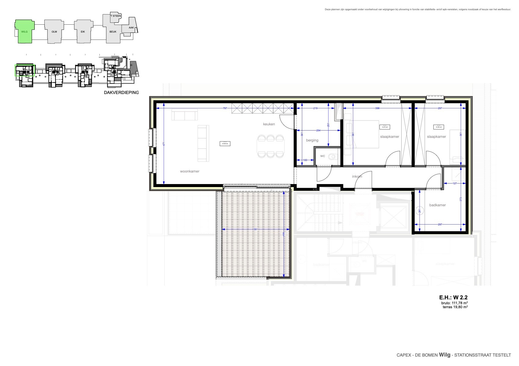 Penthouse 2 slpk met prachtig terras - foto 3