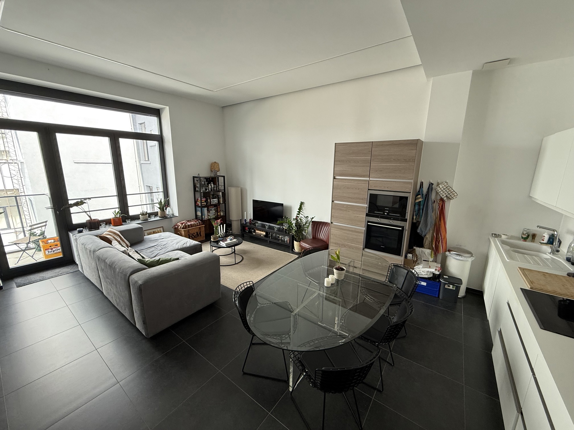 Appartement met 1 slaapkamer + parking in de Dansaert-wijk - foto 5