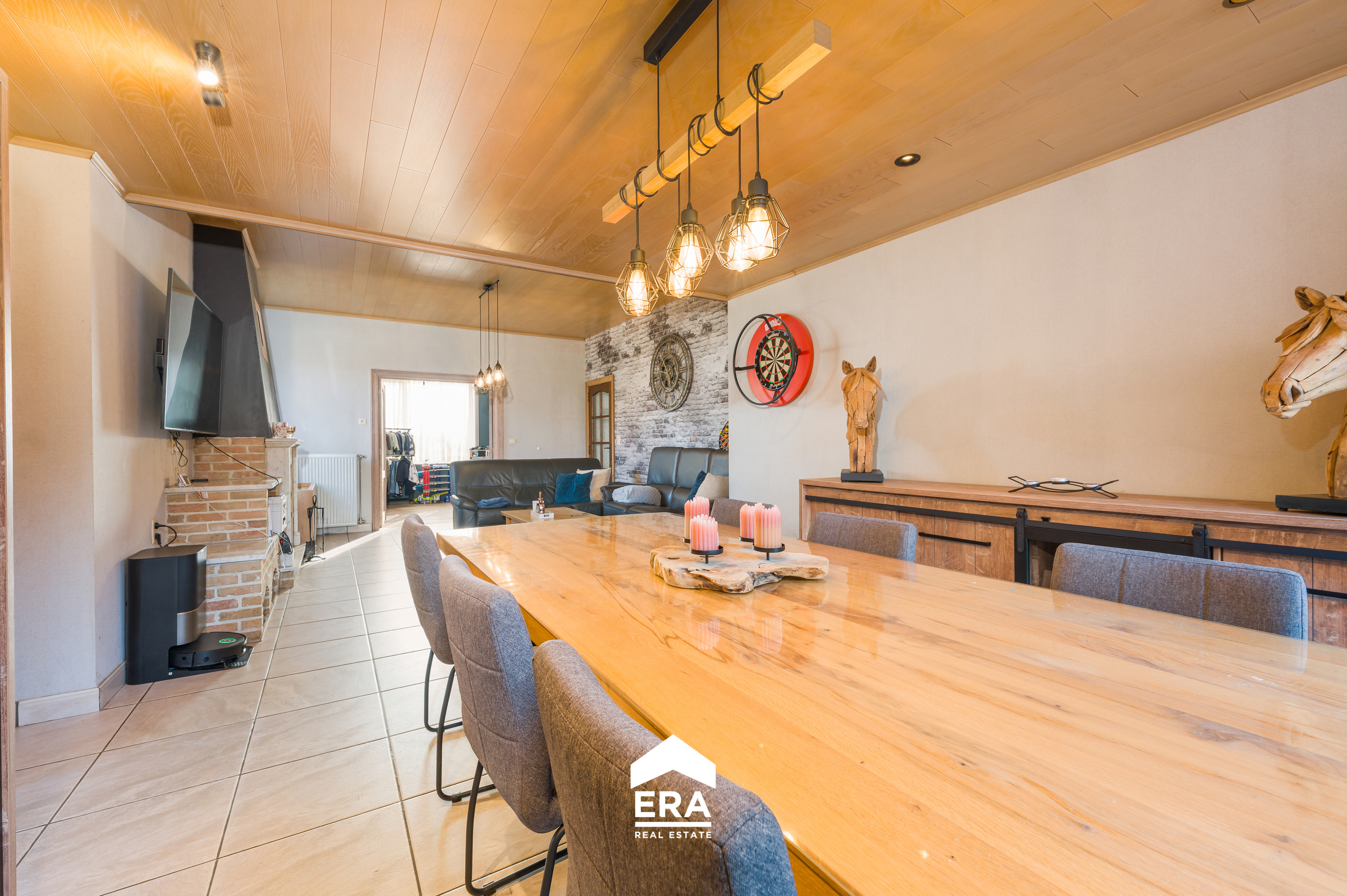 Woning met loods (140 m2) op totale oppervlakte 1.524 m2 - foto 3