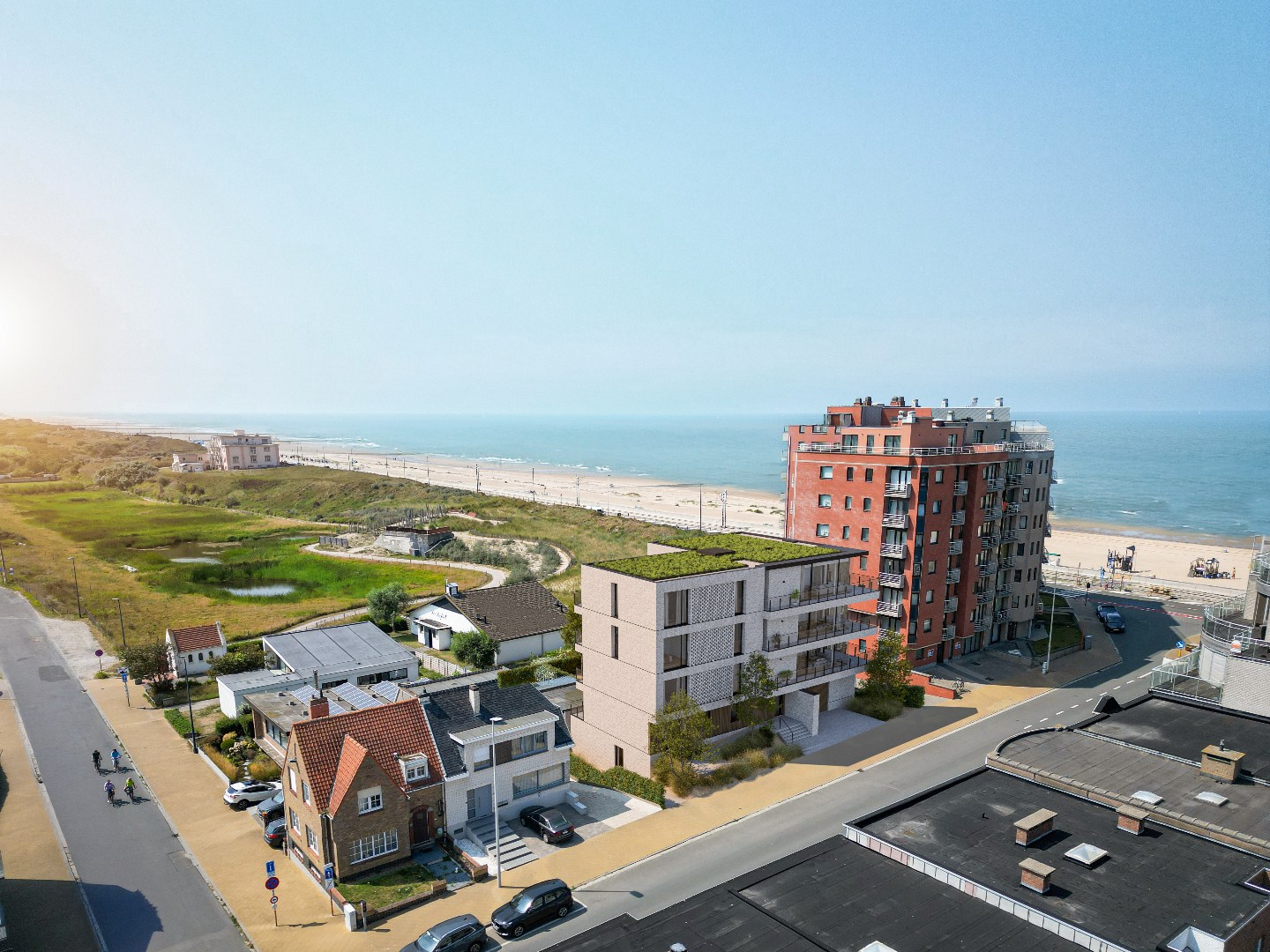 Exclusief nieuwbouwappartement met zonneterras en duin- en zeezicht! - foto 2