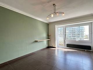 Dit gezellige 1-slaapkamerappartement ligt op een steenworp afstand van het strand van Oostende.De lichtrijke leefruimte sluit aan op een halfopen...