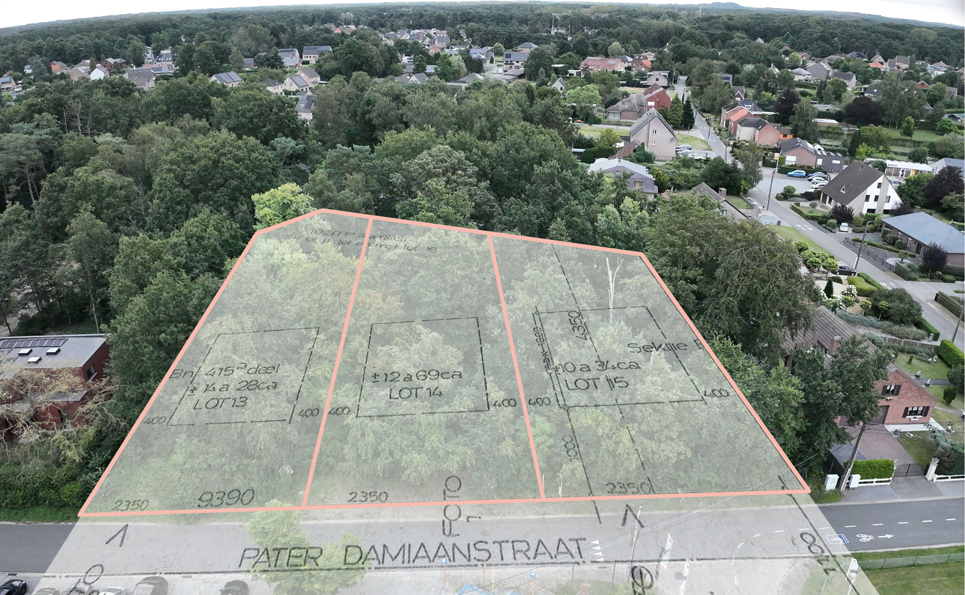 Bouwgrond 14a14ca voor open bebouwing in Tremelo! - foto 1