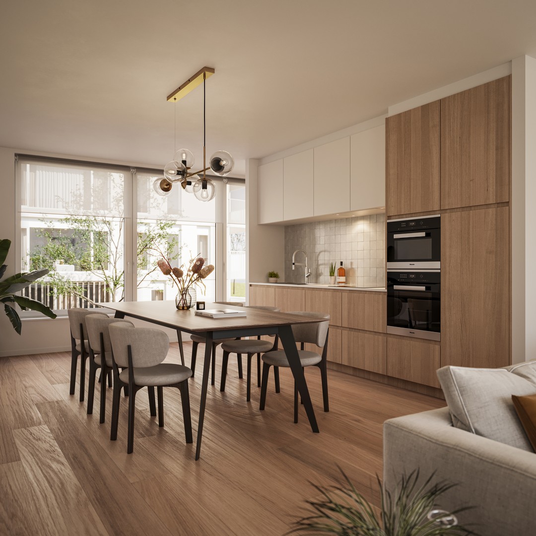 Appartement de plus de 2 chambres avec espace bureau dans la résidence neuve Santorini au bord du Spuikom de Bredene. - photo 1