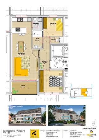 Apartment for rent in Bruges