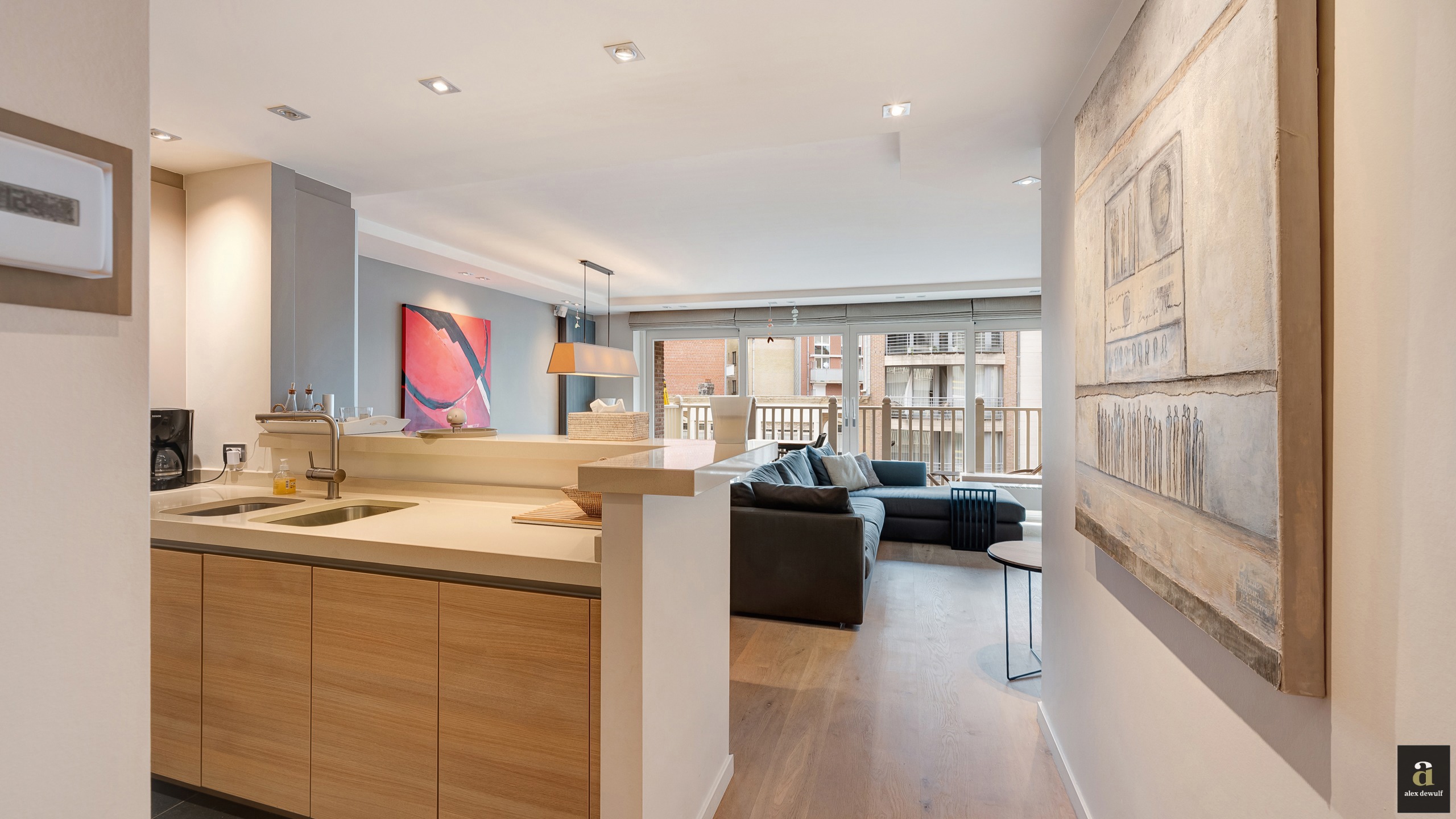 Lichtrijk appartement met 3 slpks en westterras[Koningslaan] - foto 2