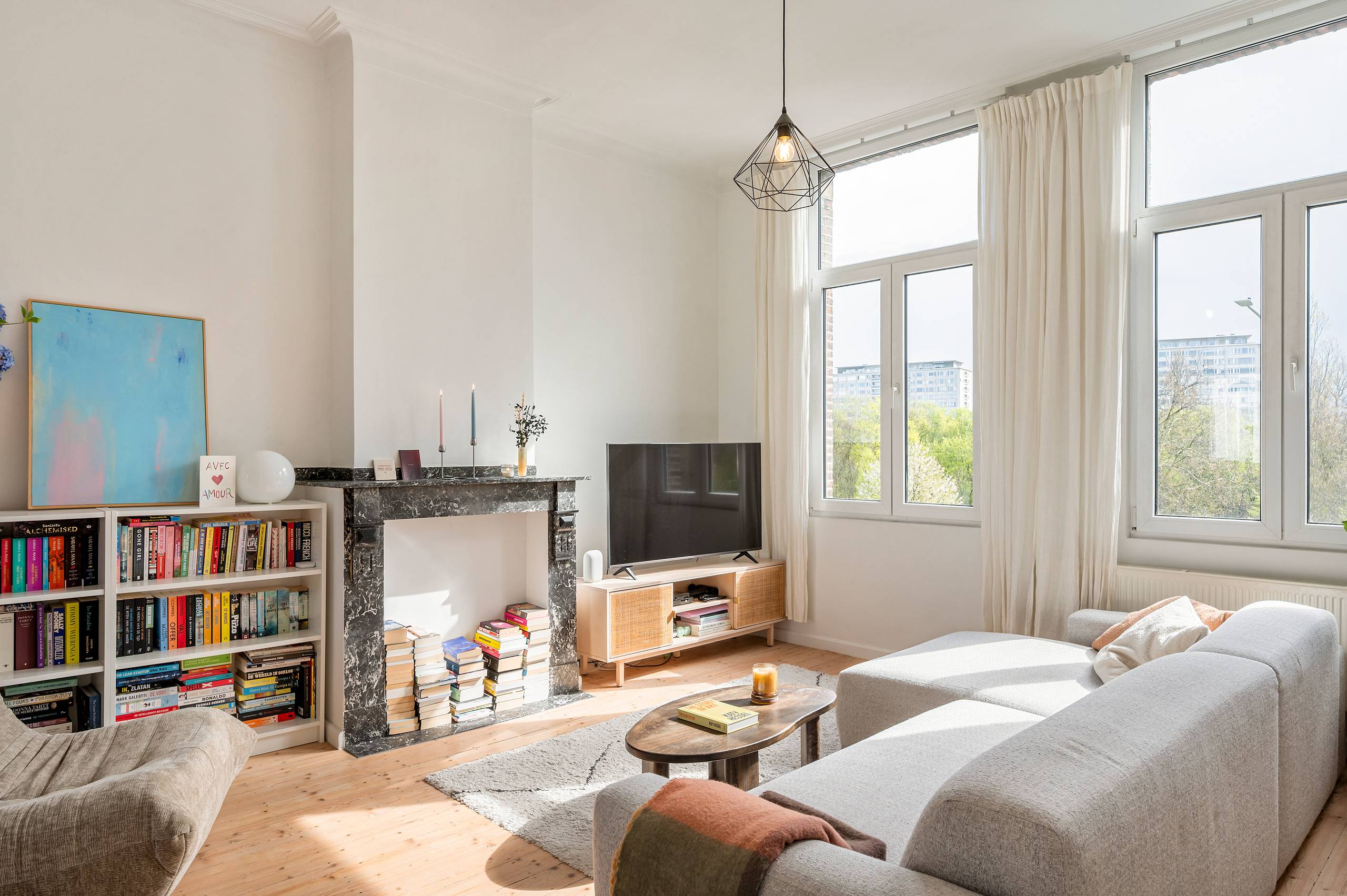 Berchemse triplex propvol licht, parket en karakter - foto 3