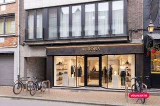 Ideally located commercial property of approximately 106 m² with basement and extra office space in the Aldestraat in Hasselt.This spacious...